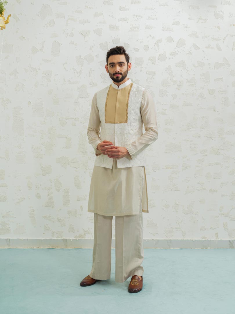 Ochre Patch Semicircle Bundi set
