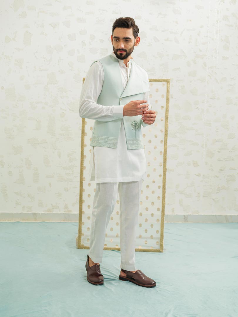 Flap Palm Blue Bundi set