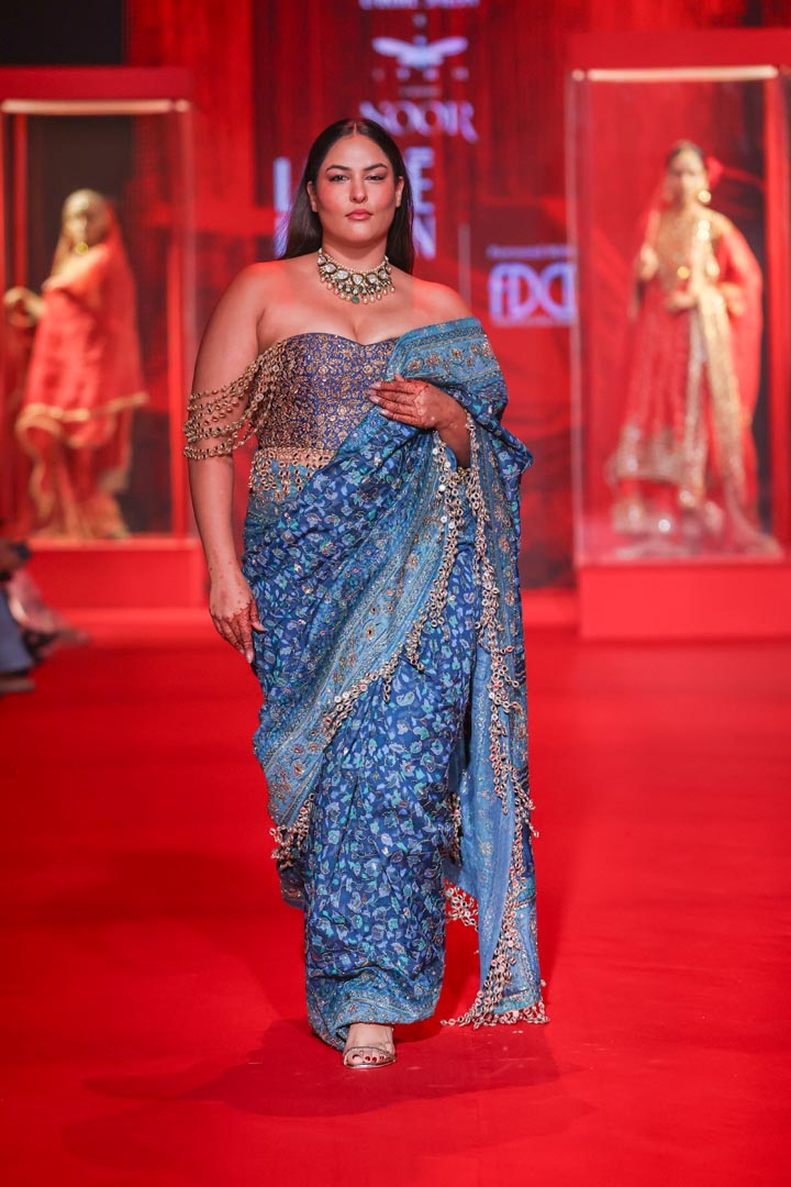 Neelambari Saree Set