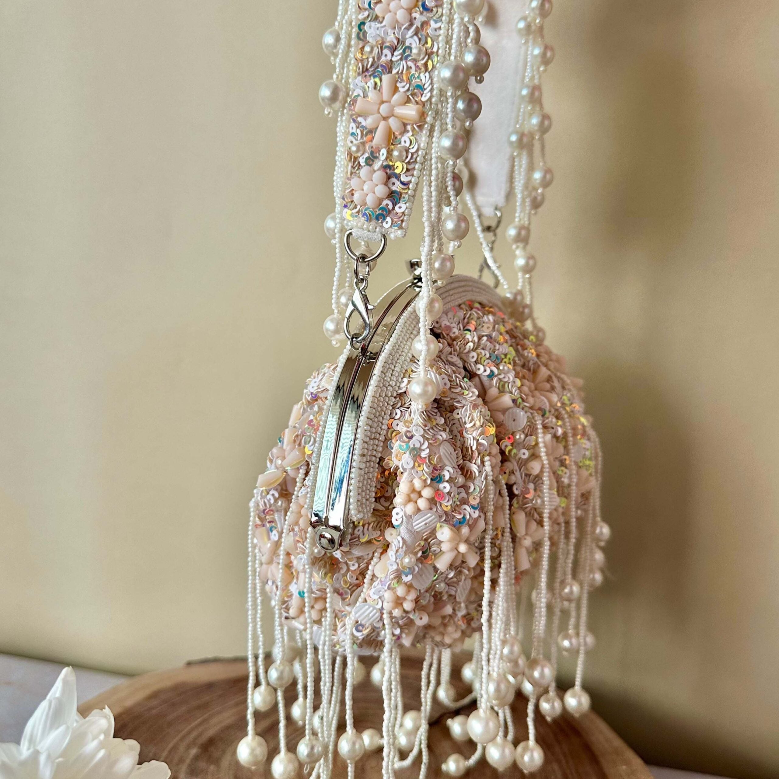 Sequin Enchantment Ivory