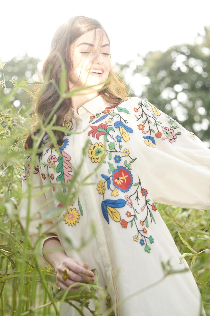 IVORY THEA DRESS