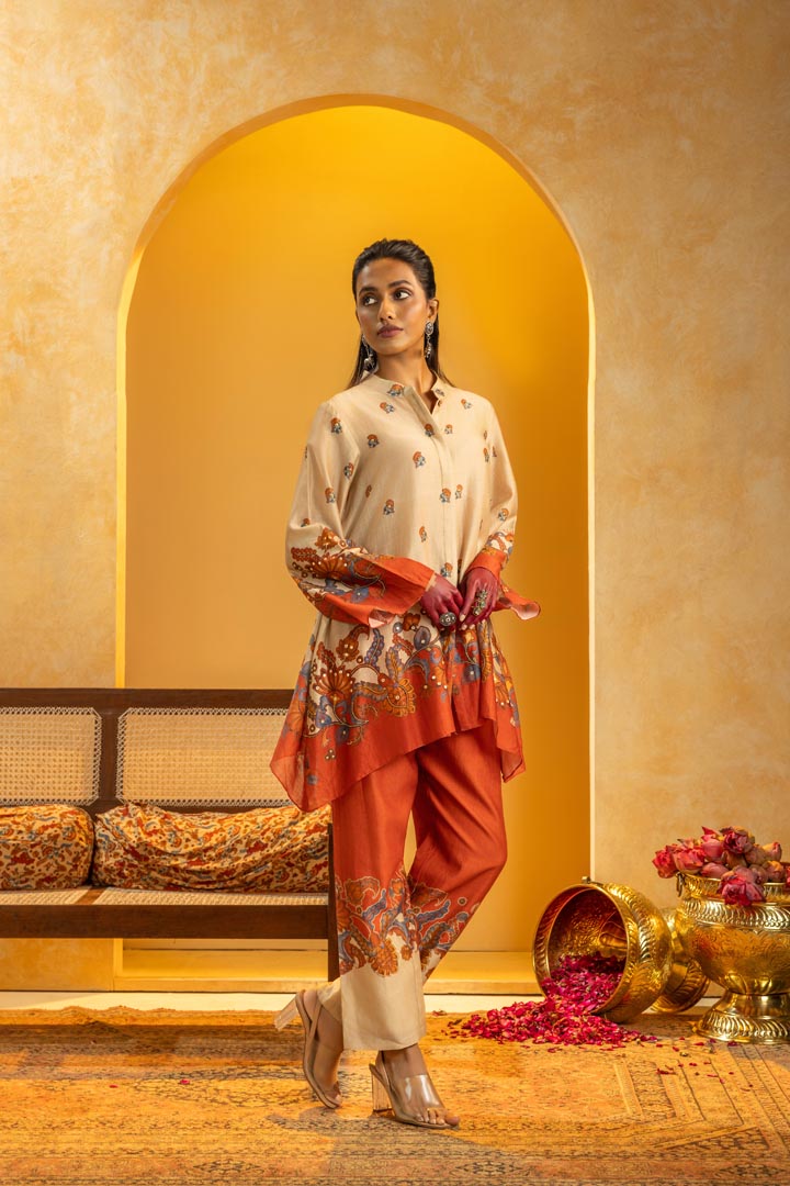 Rangtara embellished kurta setSP4858