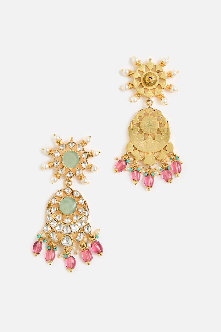 Kundan & Beaded Bridal Choker Set