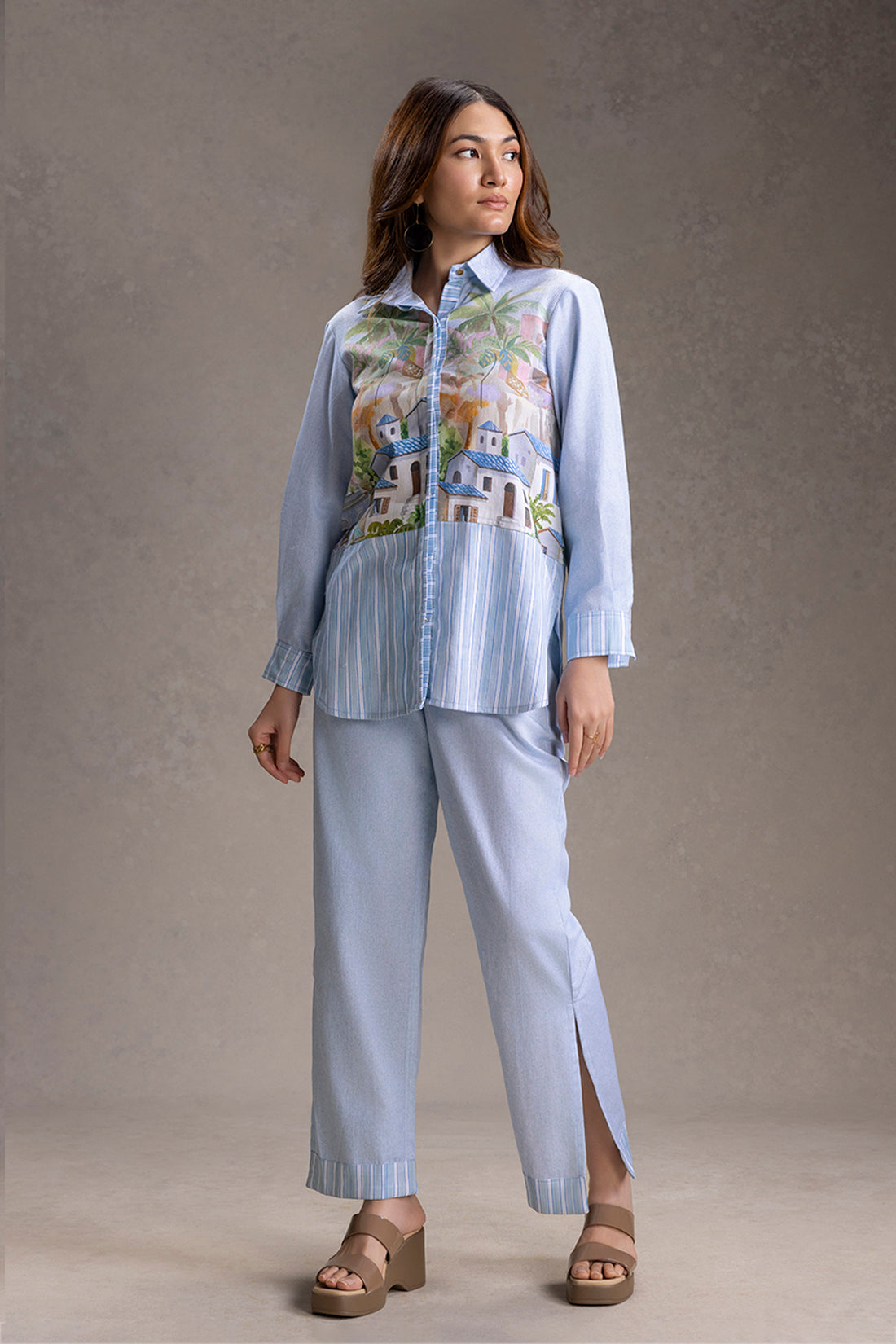 Blue Reviera co-ord set women