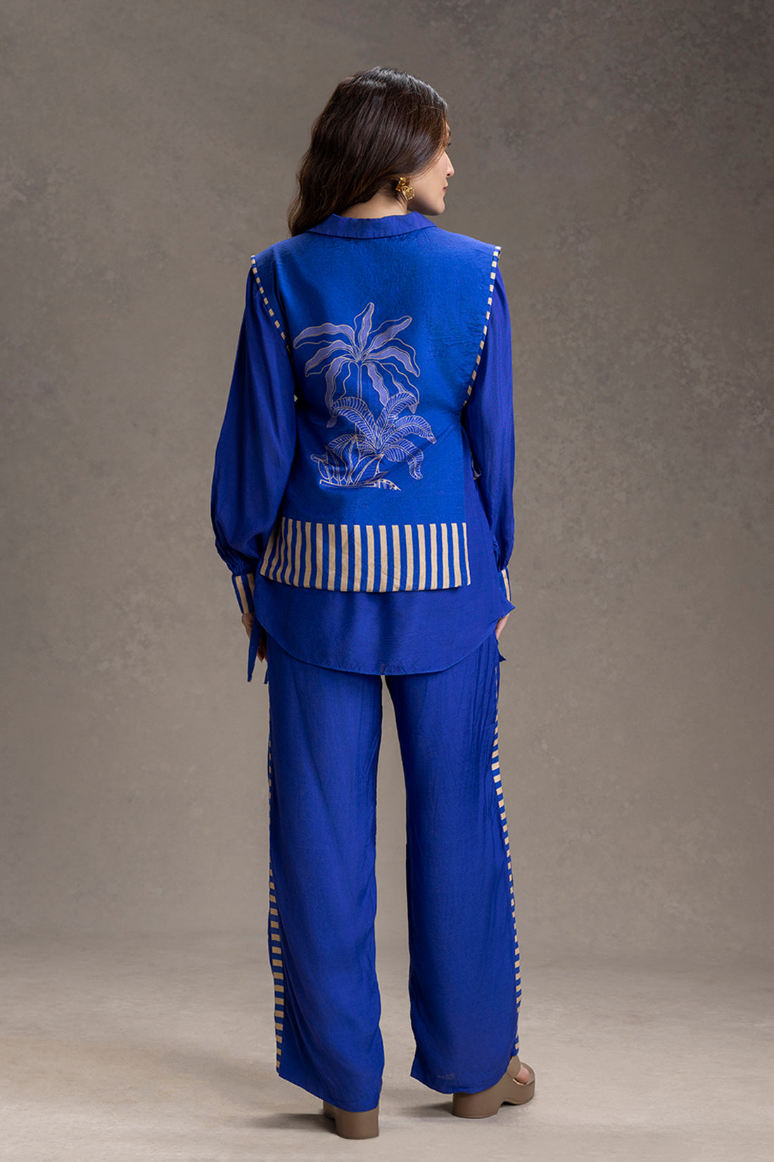 Blue Kyomi Printed co-ord set women