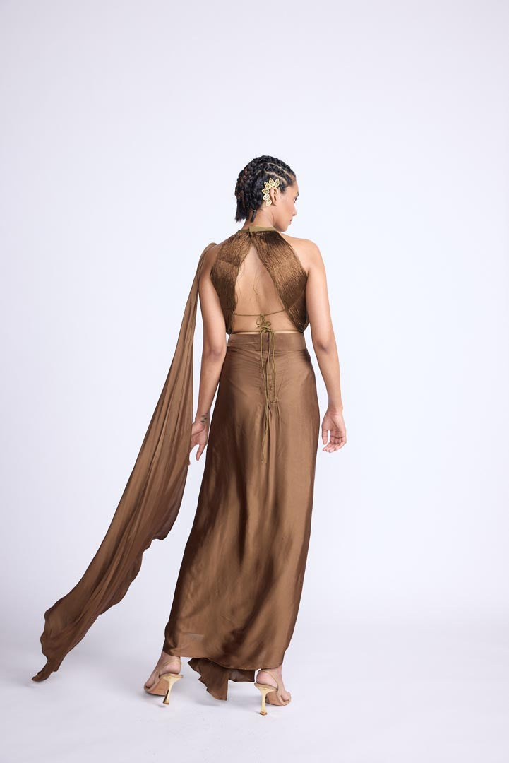 Brown Thread Dress