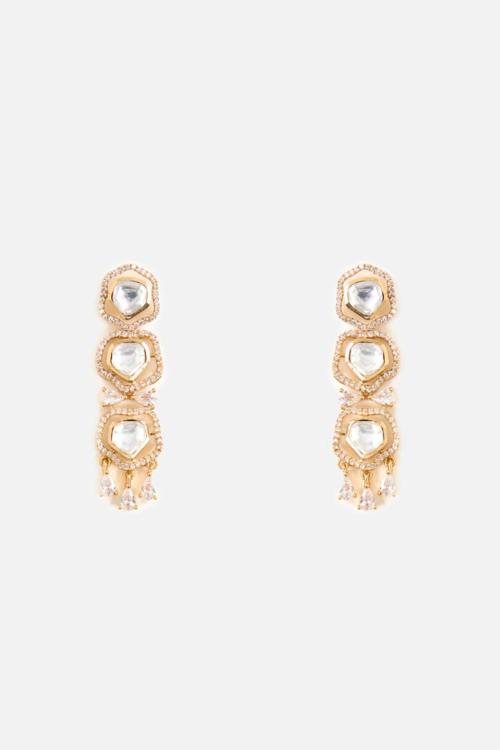 Gold-Plated Kundan Choker Set