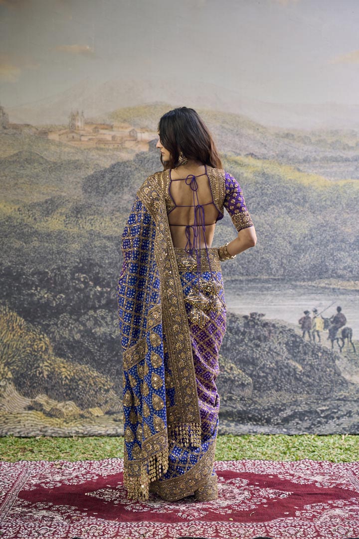 Advay Ombré Saree Set