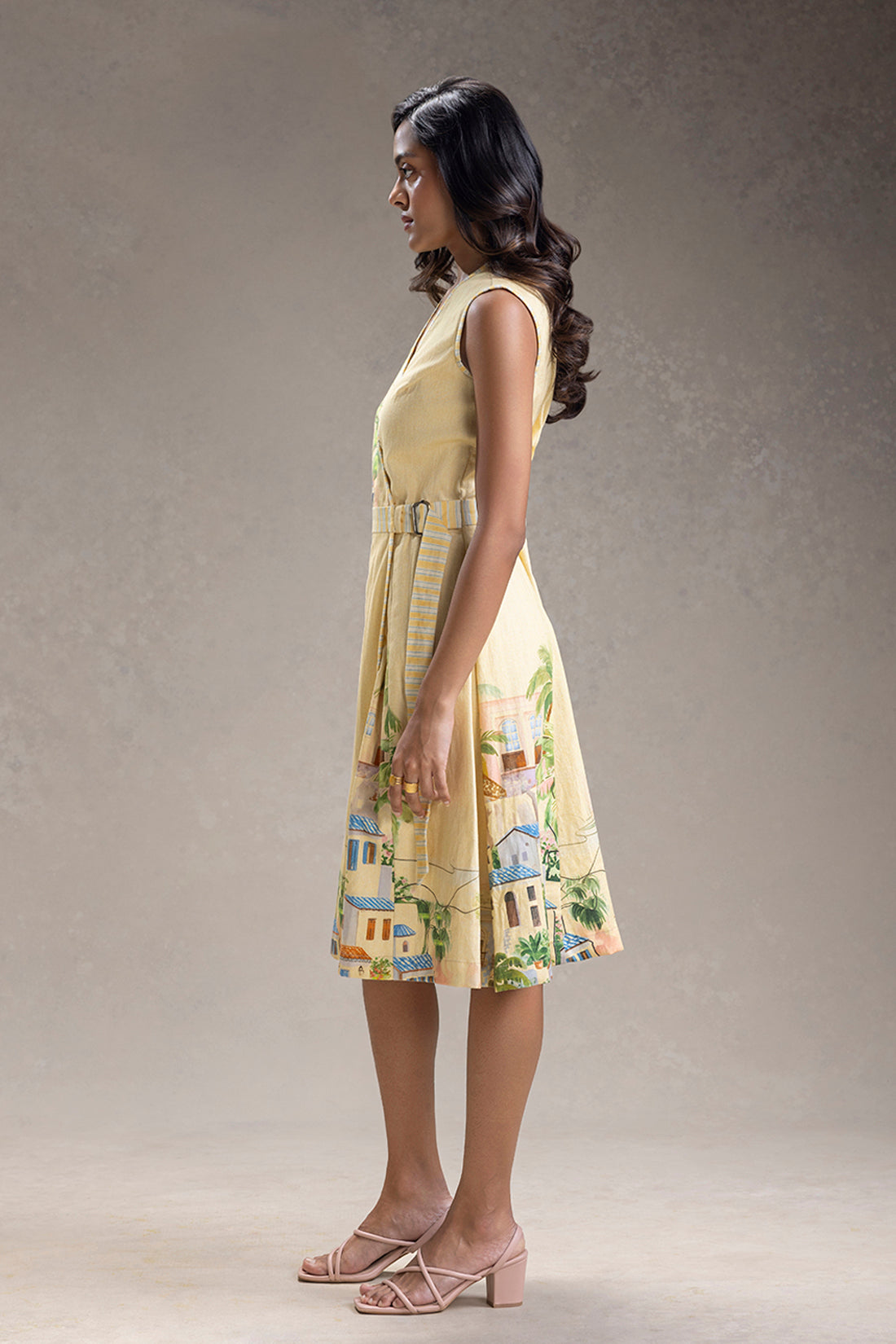 Yellow Reviera Dress