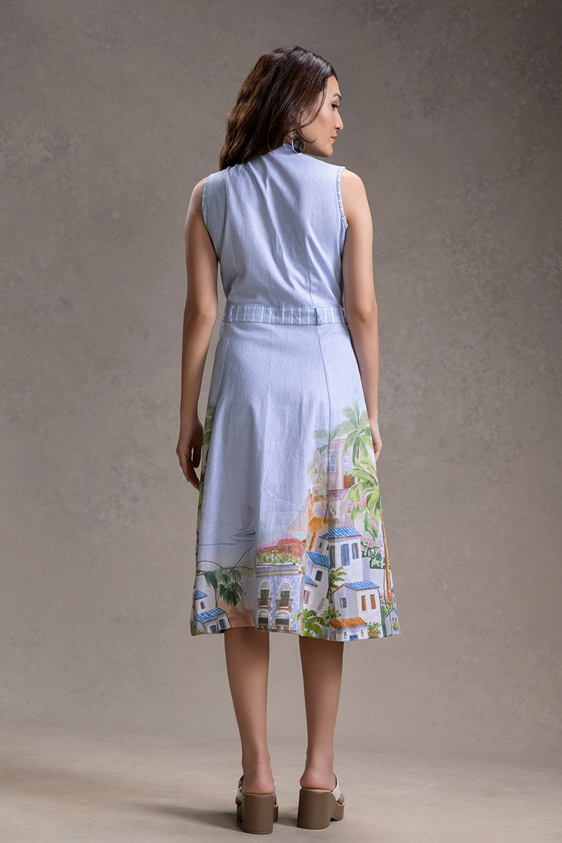Blue Reviera Dress