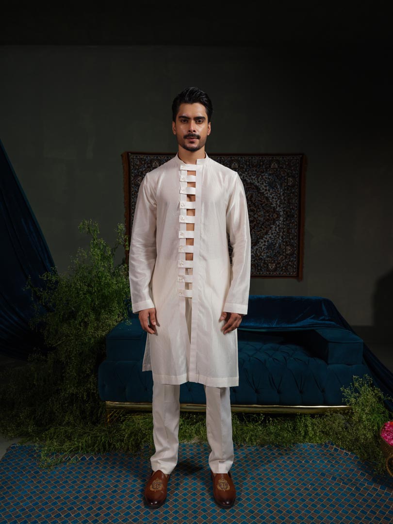 Arch Lapel Rose Bundi Set