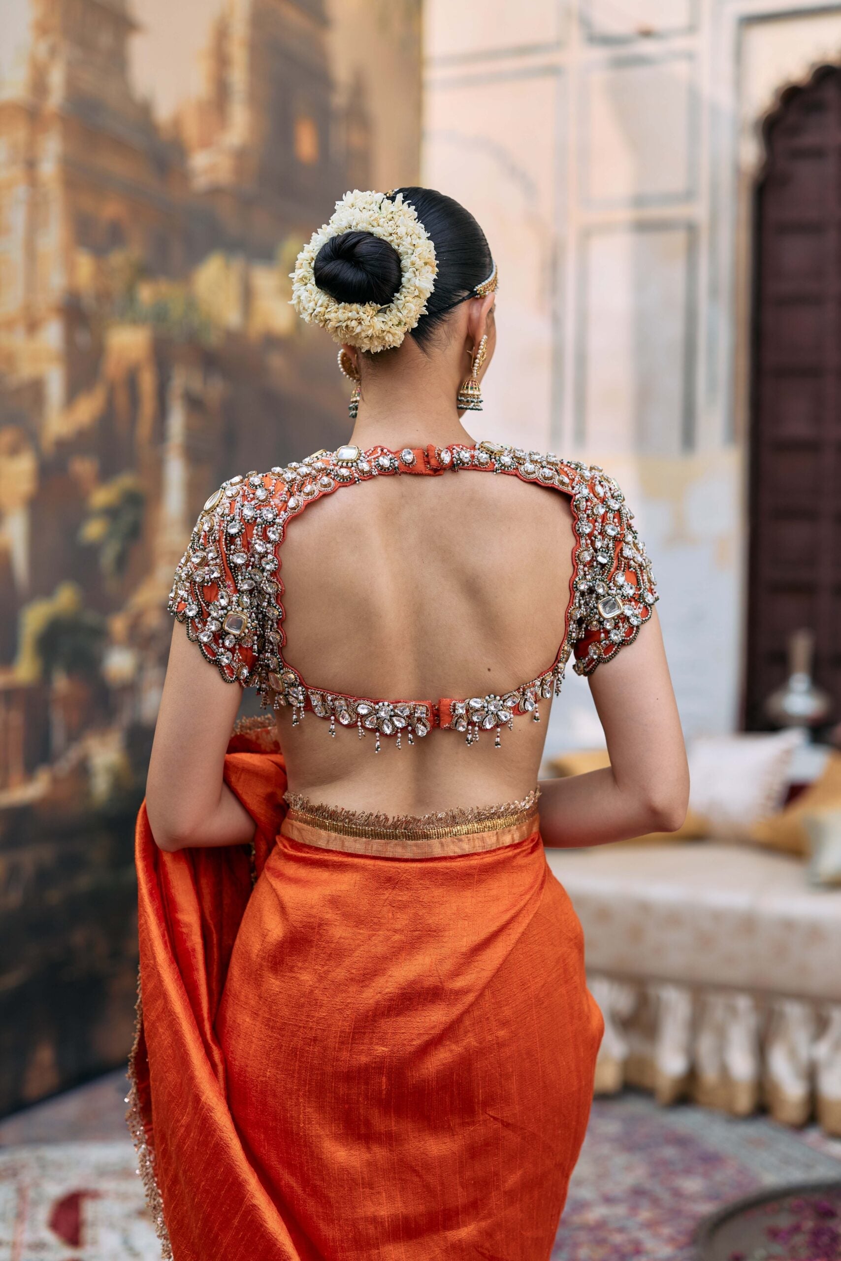 Vajramani Saree Set