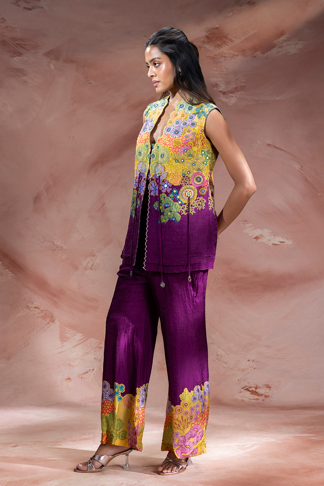 Purple Kaia co-ord set women