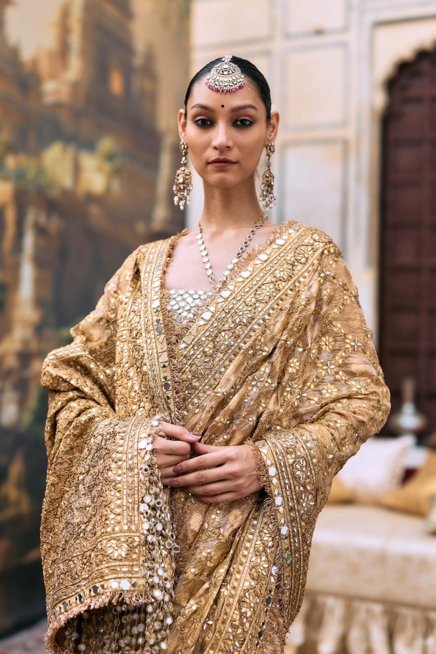 Svarnaalata Saree Set-B