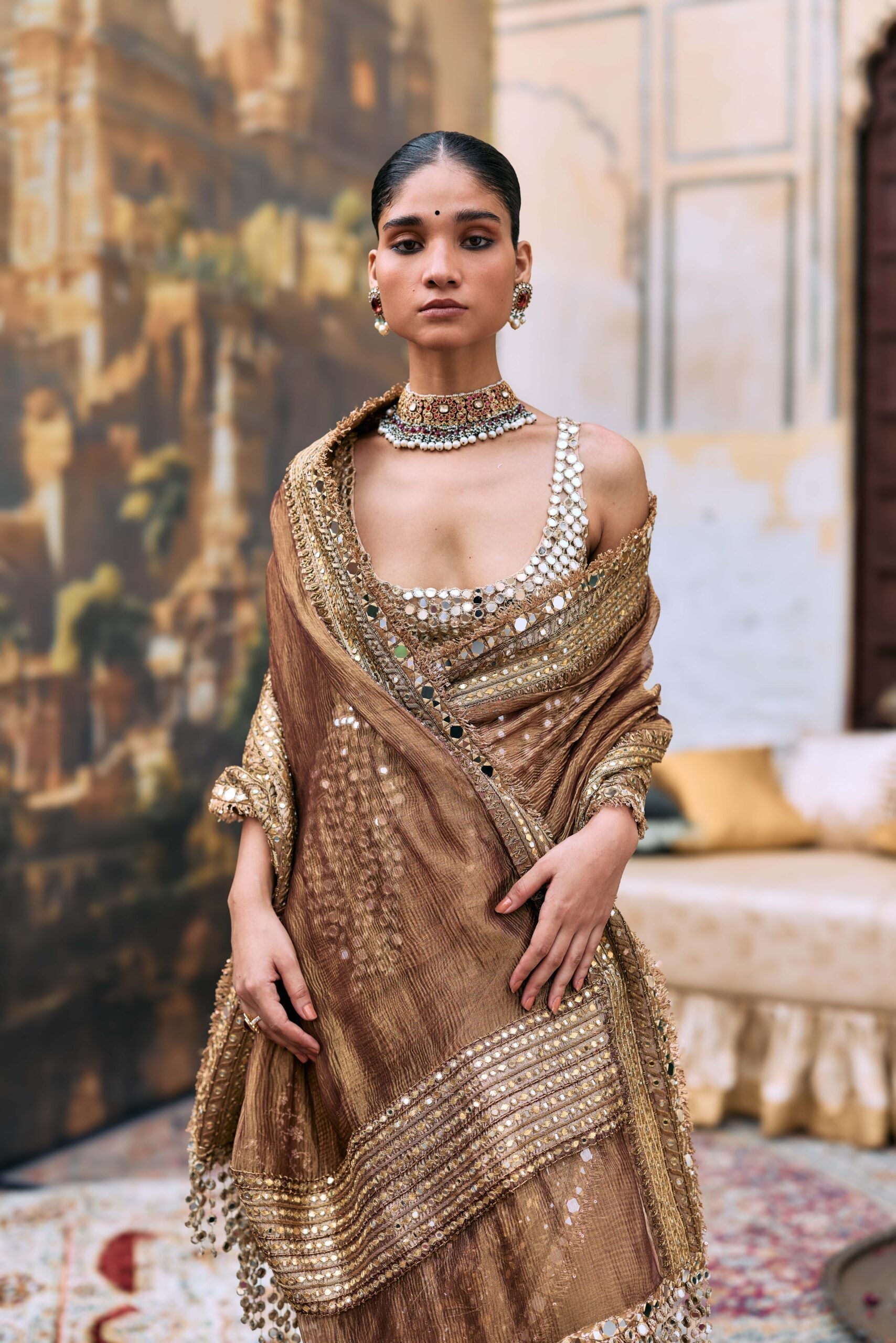 Manjusha Saree Set