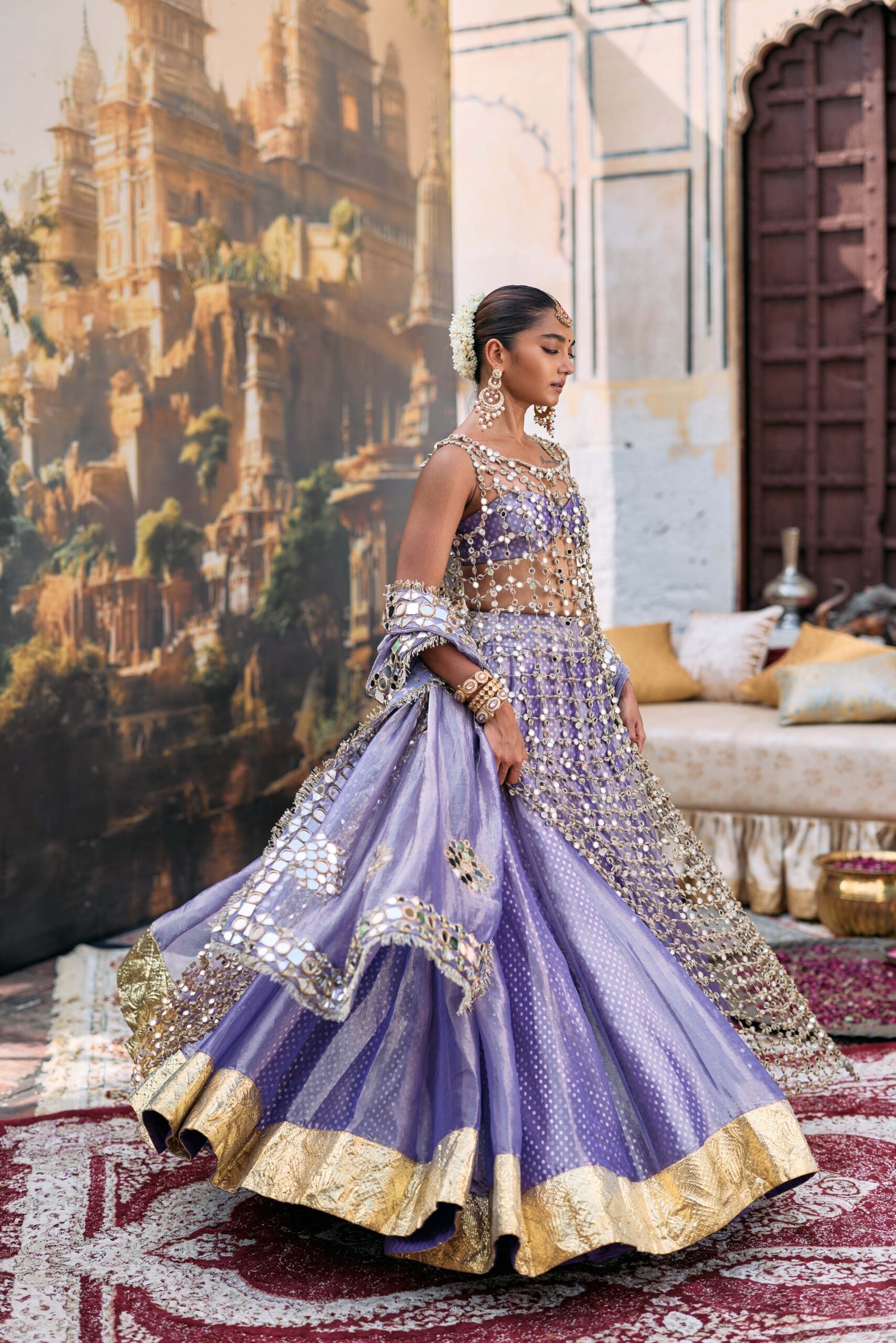 Prabha Lehenga Set with Dupatta