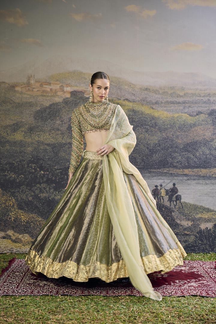 Zarreen Jadau Lehenga Set