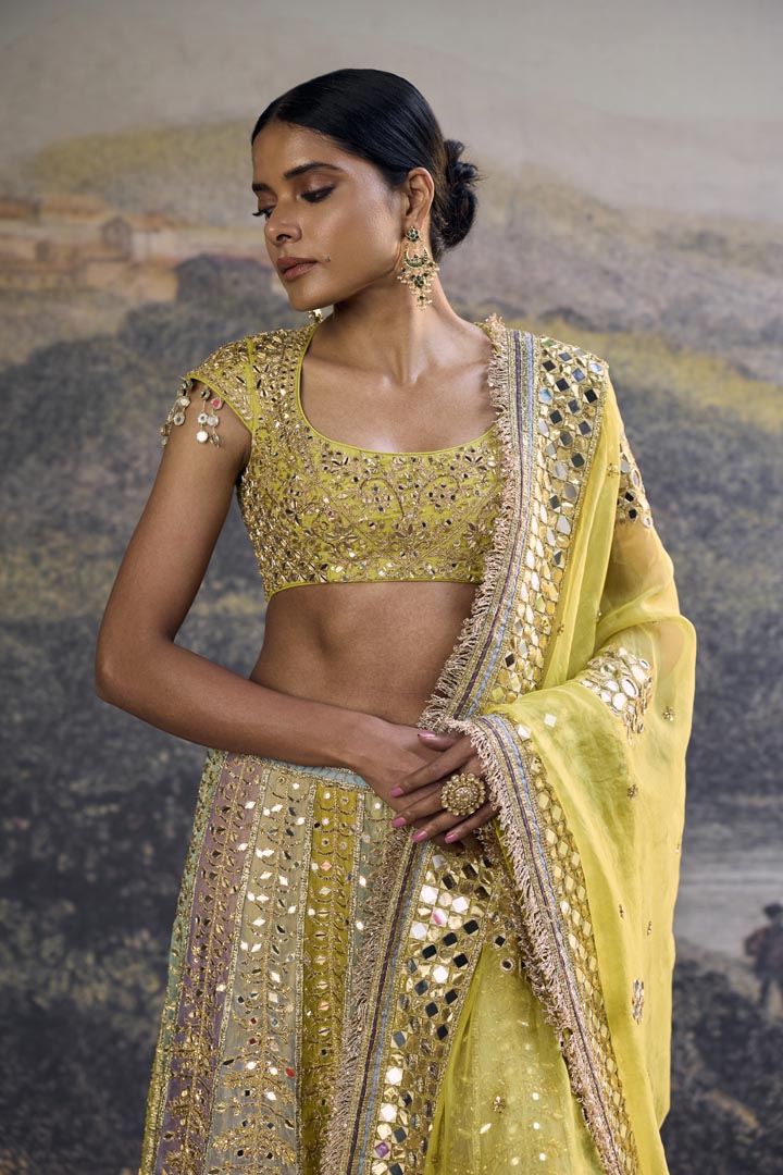 Rang Mahal Mirror Lehenga Set