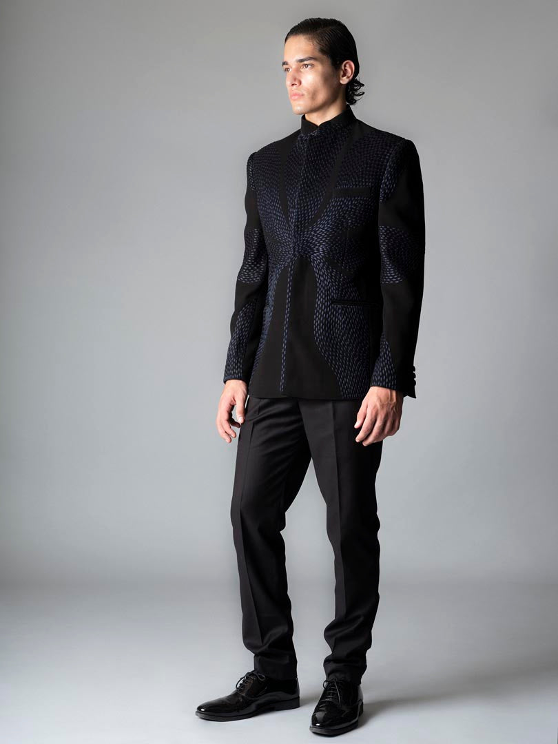 Scarr embroidered bandhgala