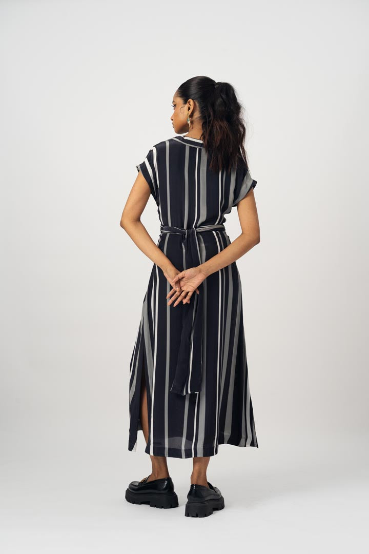 Belted dress MN-24-102-MB