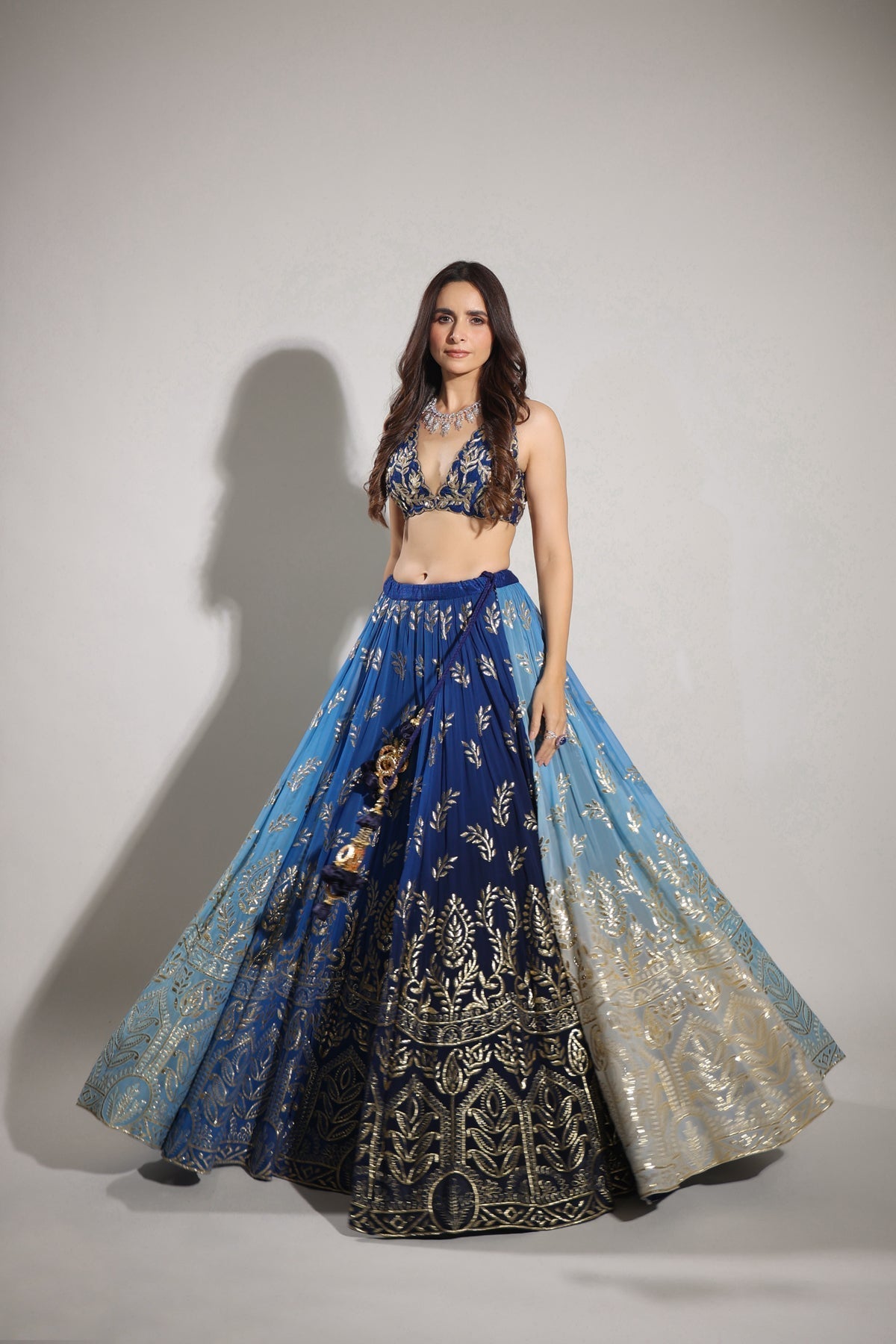 Image of Haseena manike ombre lehenga