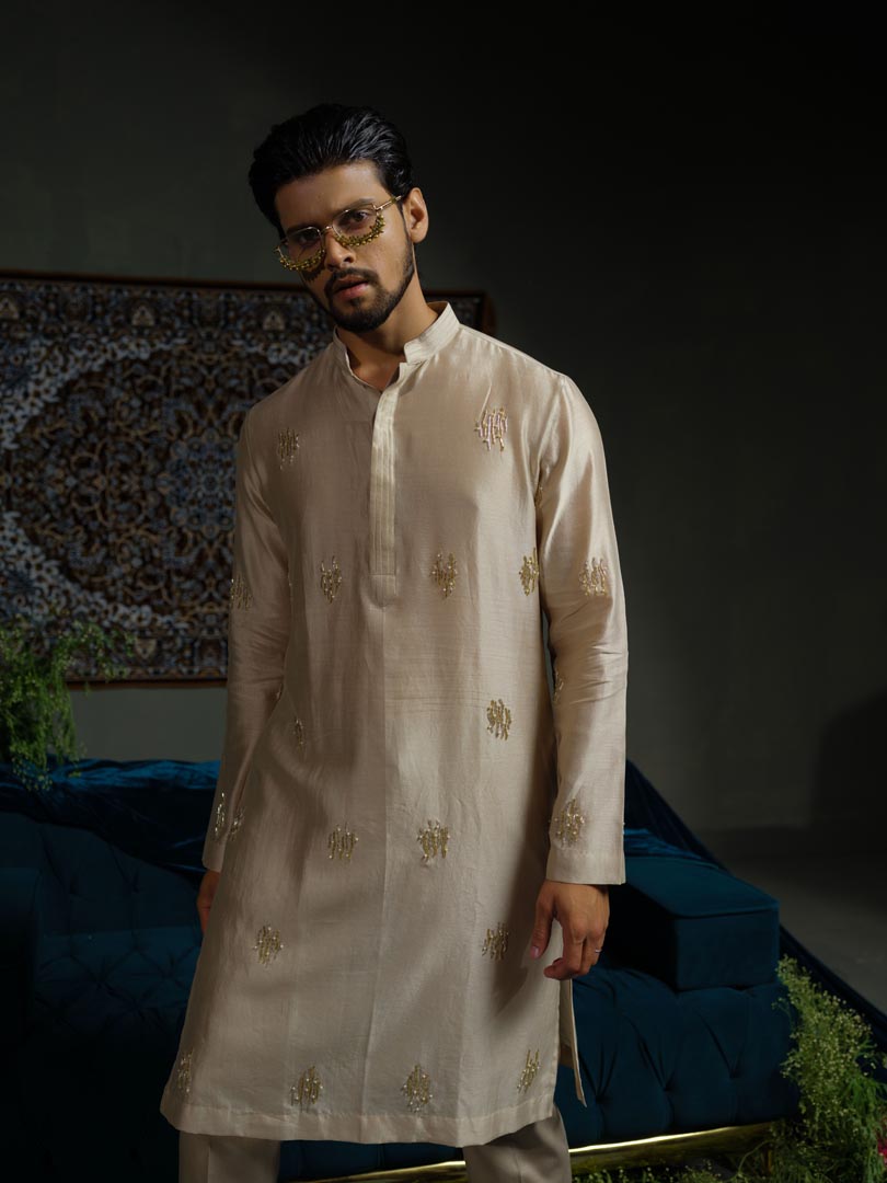 Glitter Metal Kurta set