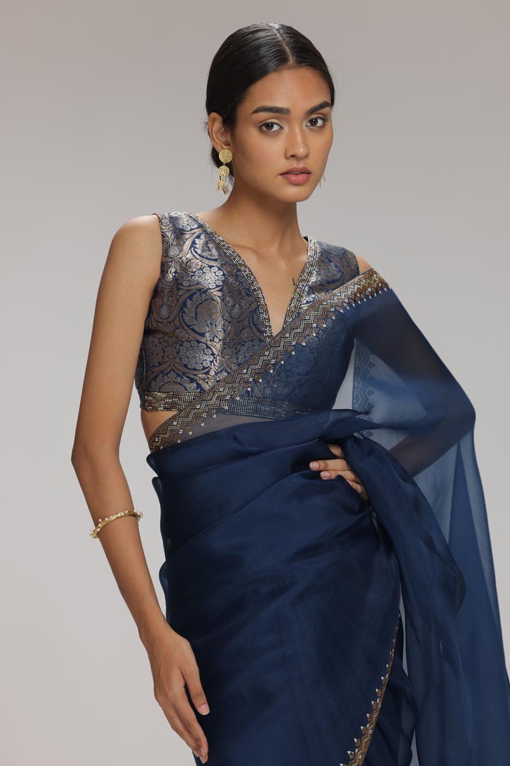 Lapis Saree