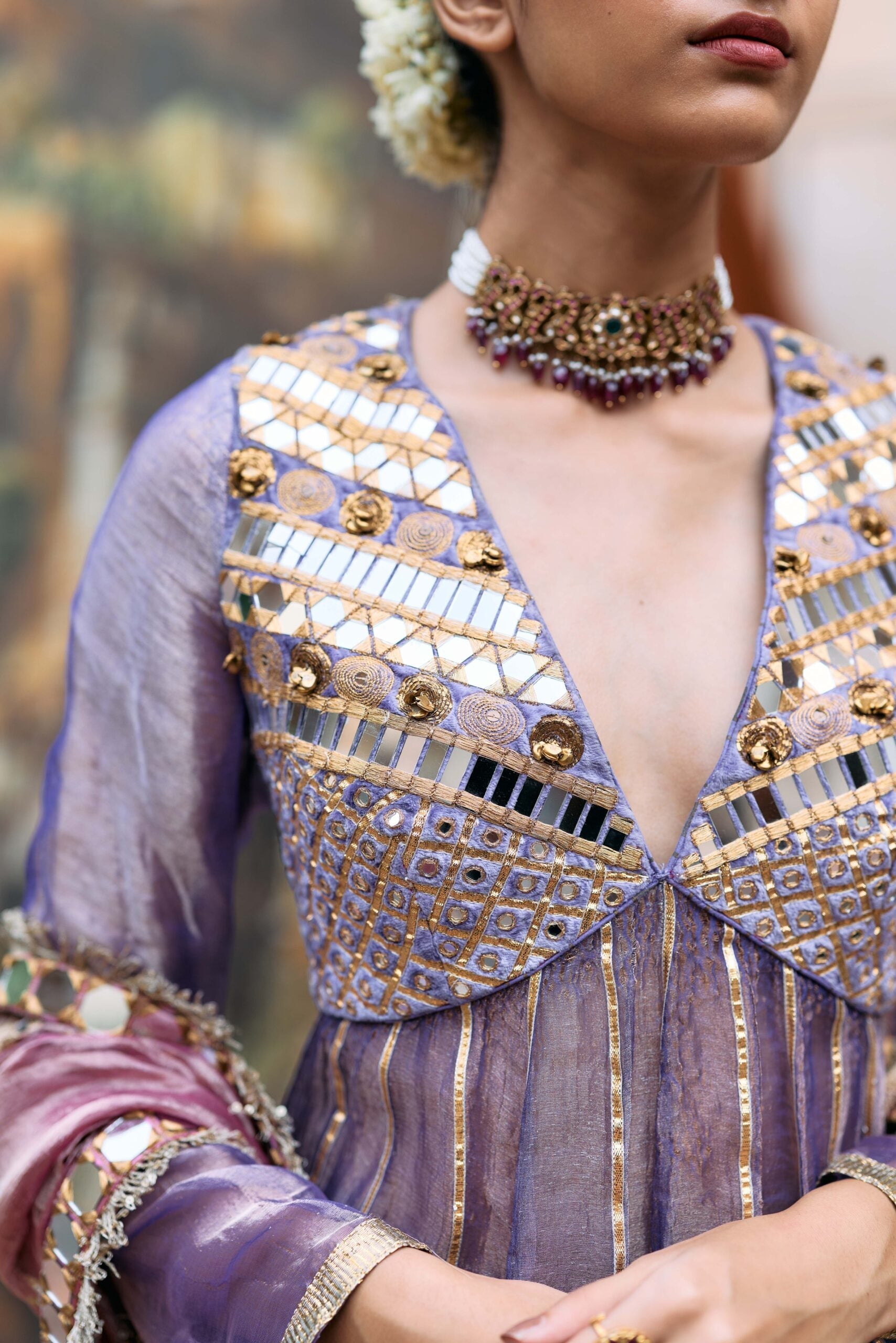 Jamunee Arzoo Peplum Sharara Set