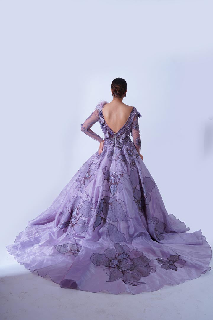 Mauve Gown