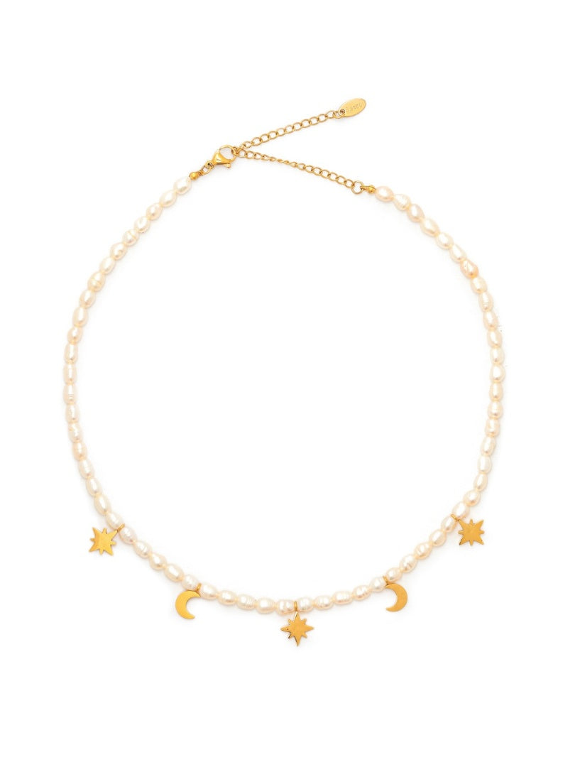 Celestial Pearl Necklace