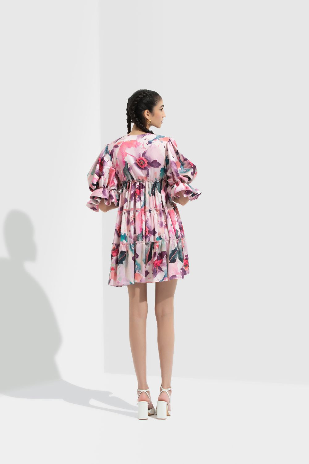 Azalea Printed Short Dress