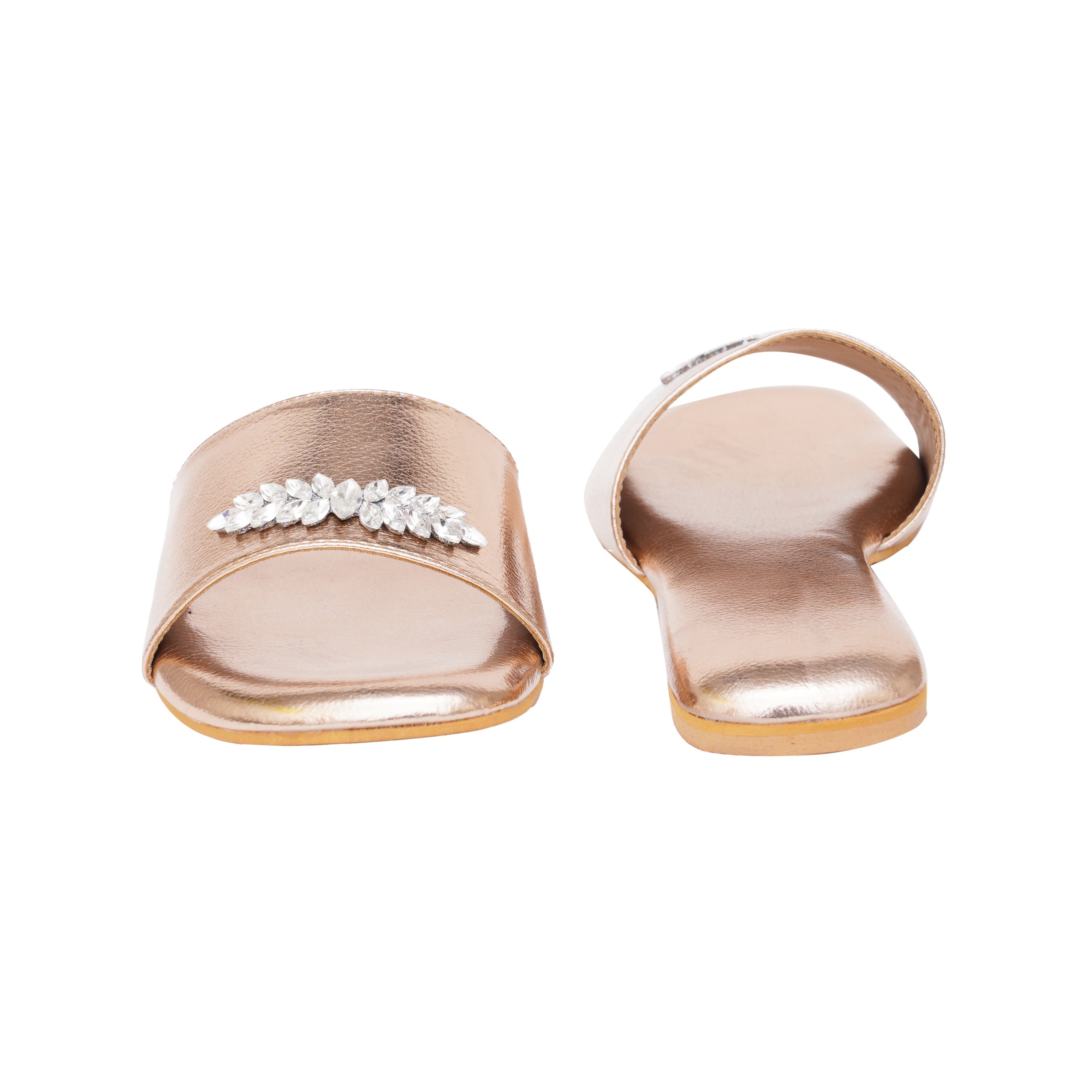 Vivien Gold Flats
