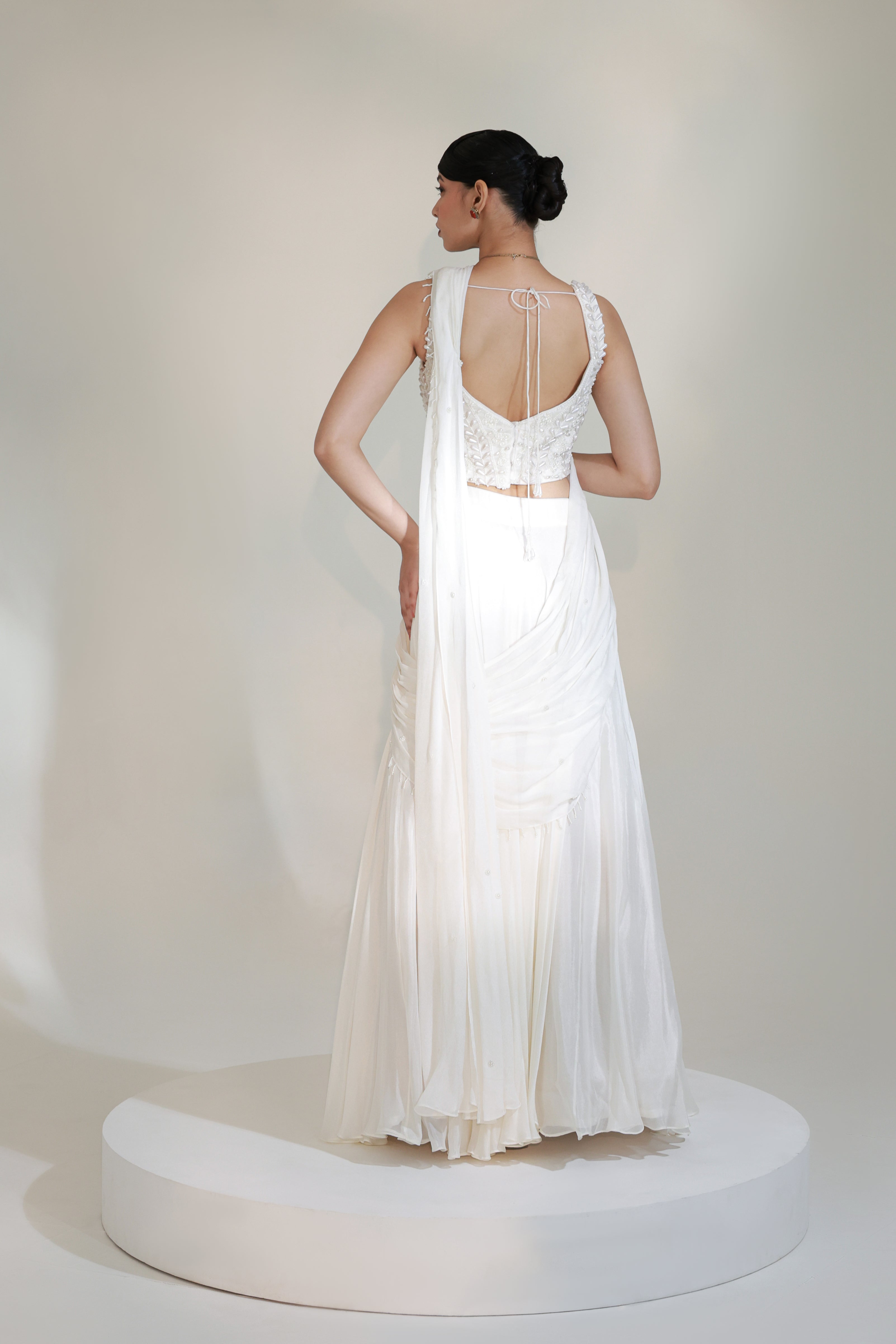 MIST LEHENGA SAREE SET