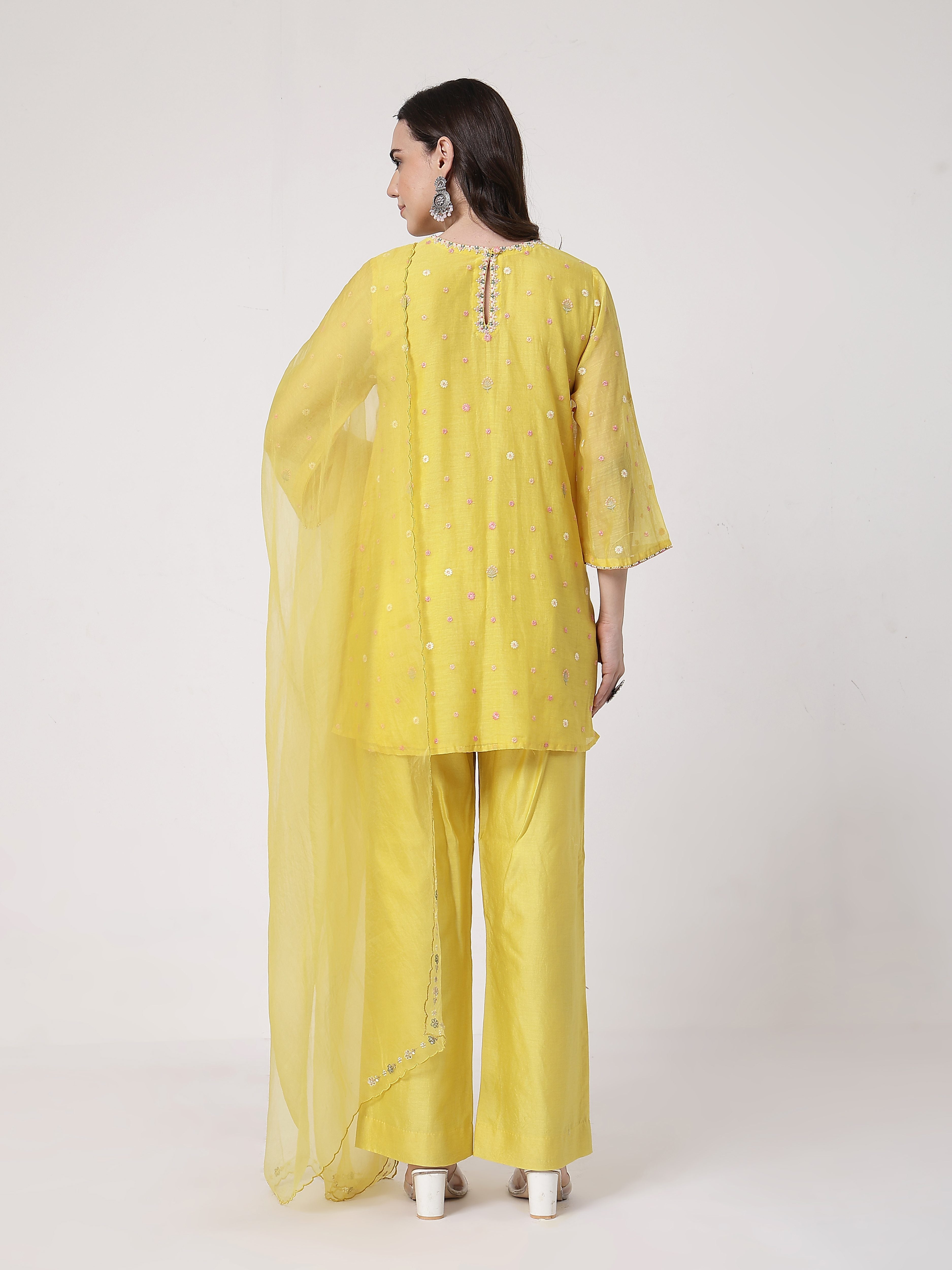 Kesari Flared Set