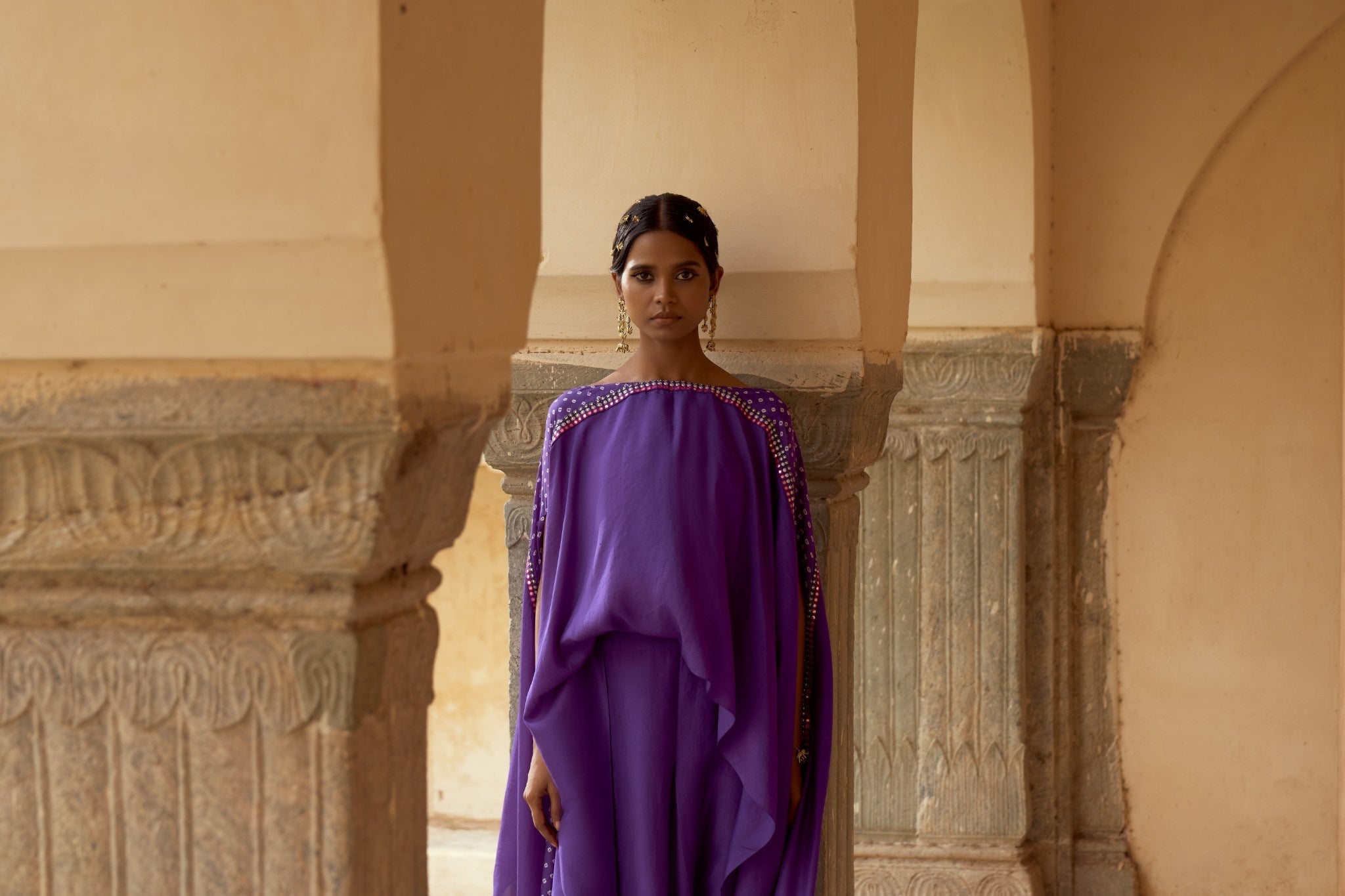 Stylefiesta asymmetrical cape set