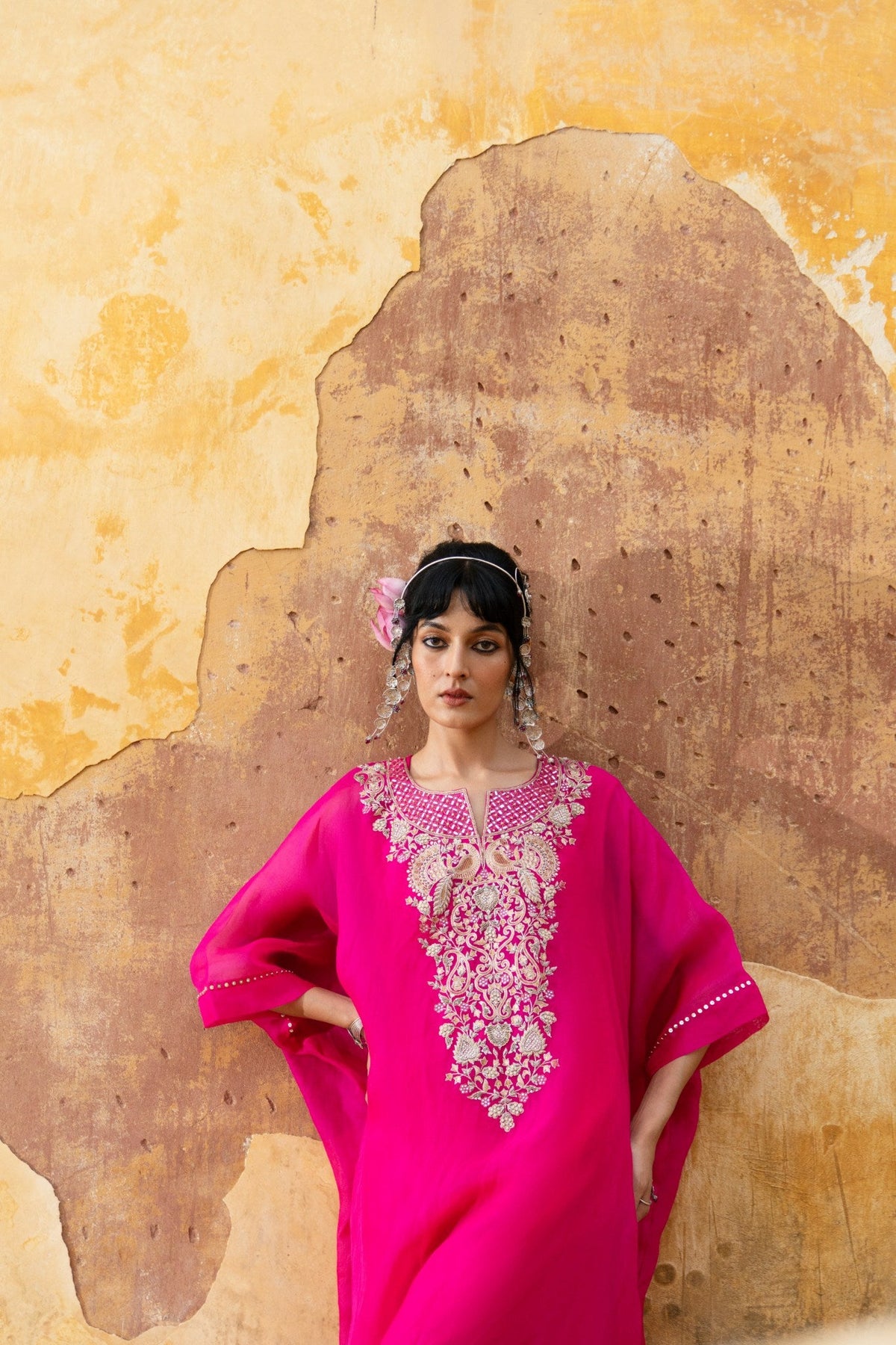Peacock kaftan