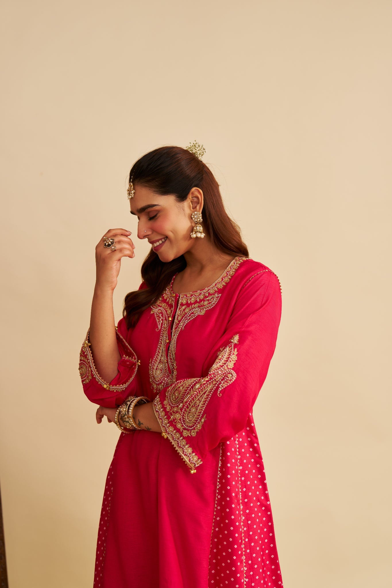 JERIAH - SHORT CHAUGA WITH SALWAR