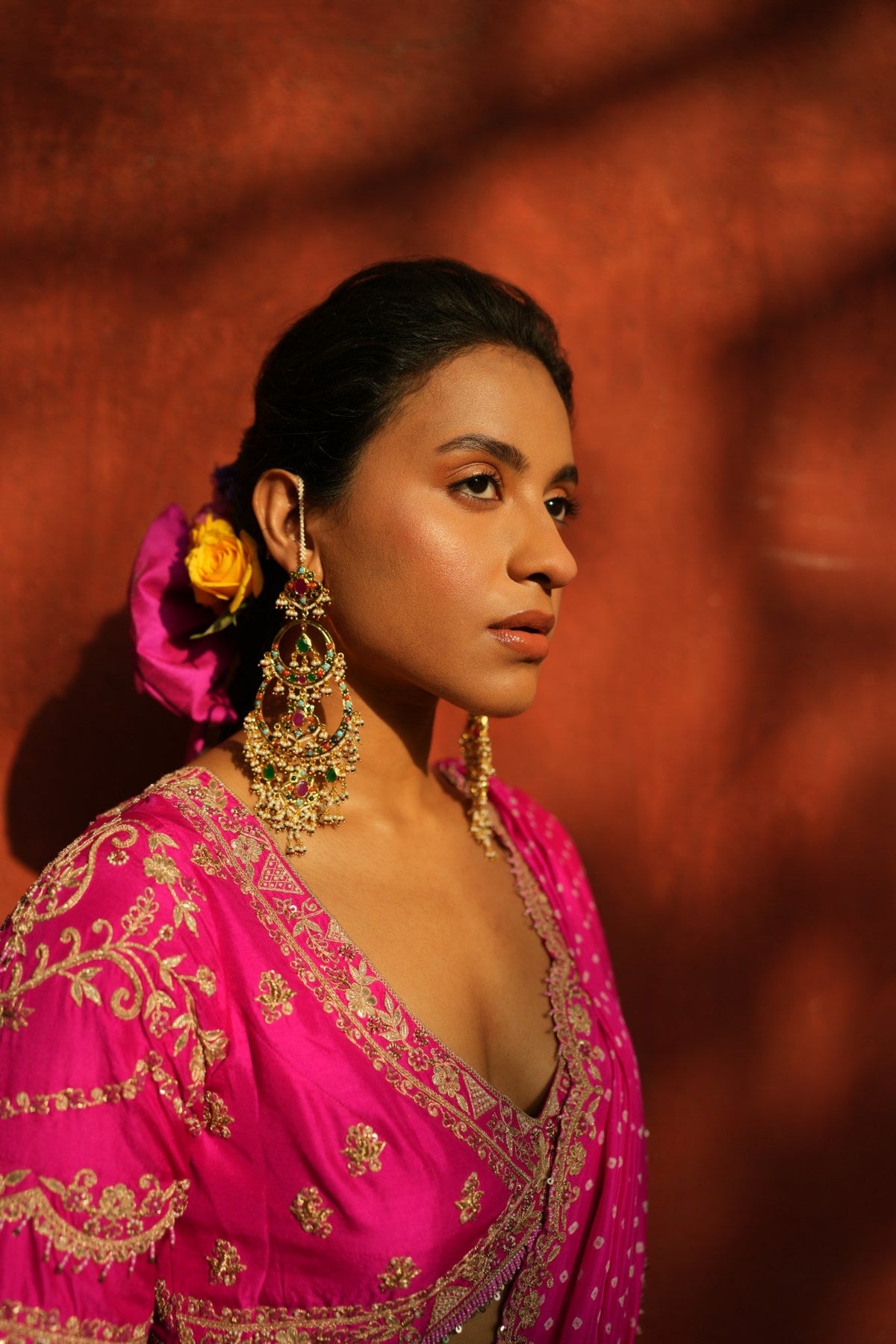 Saaarang bandhni saree