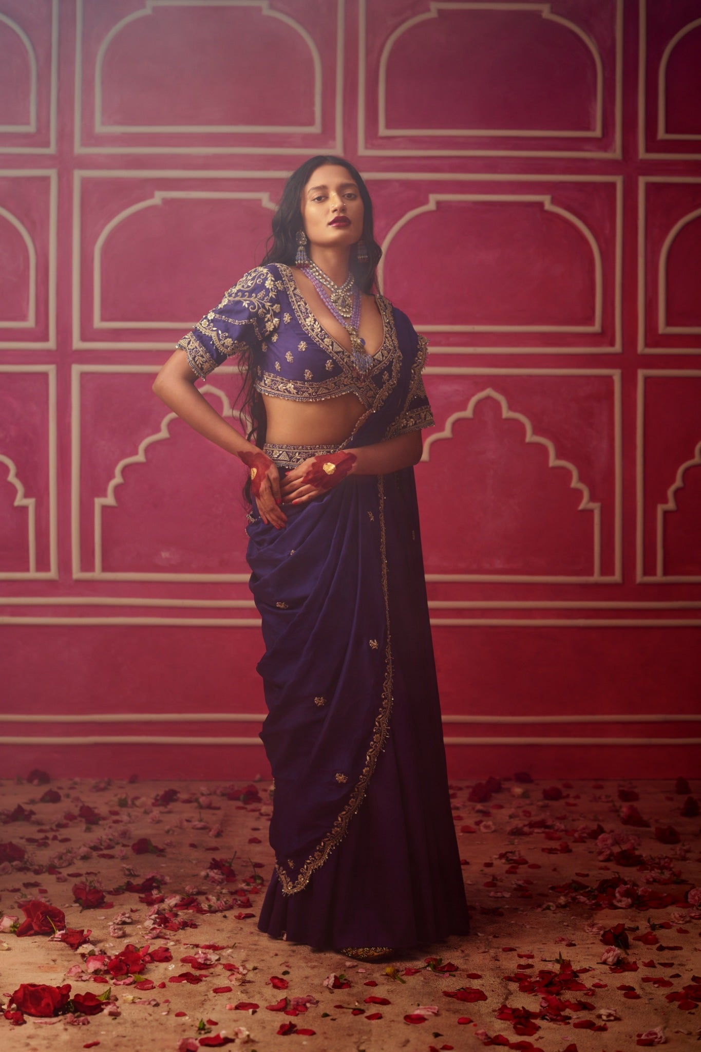 saarang lehenga saree