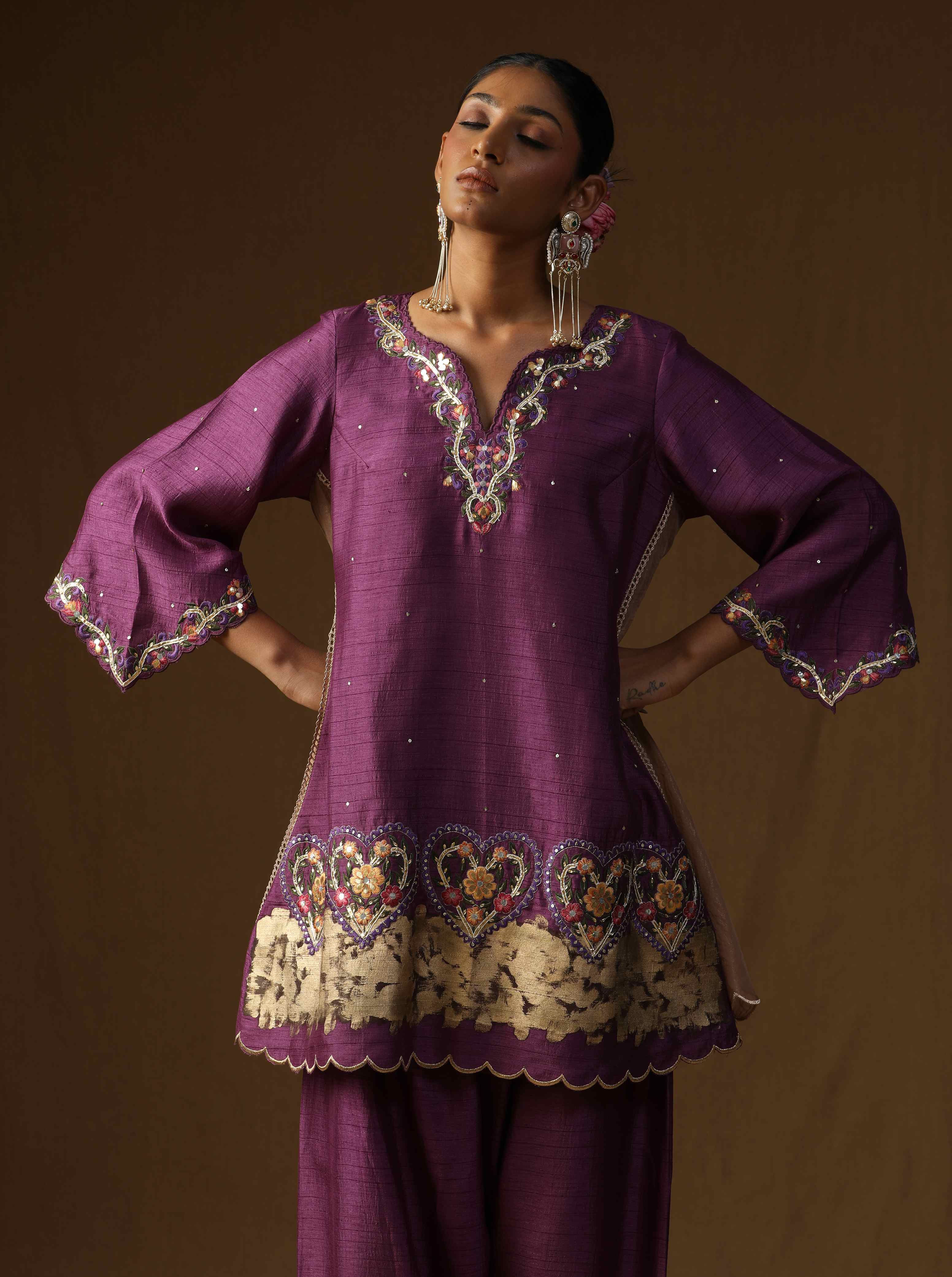 Vanya � Mridul Baingani Embroidered Suit Set