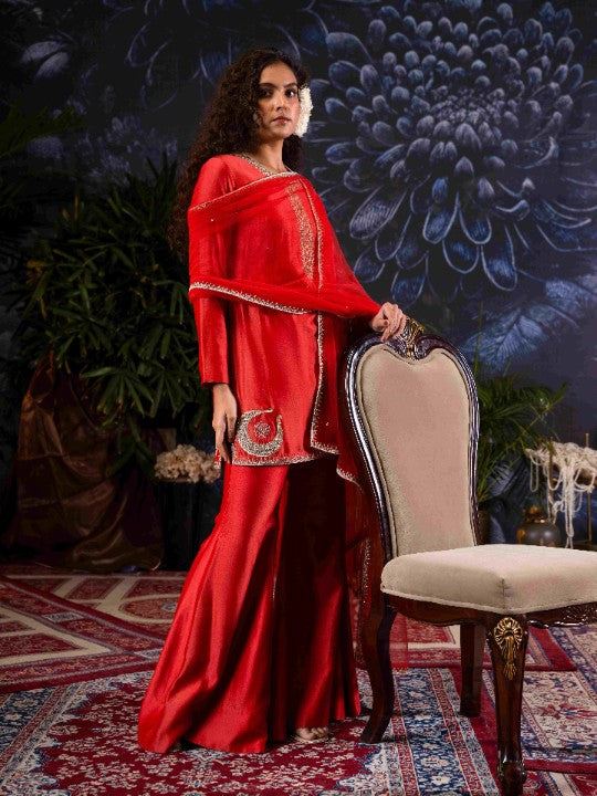 red moon suit set - image 3