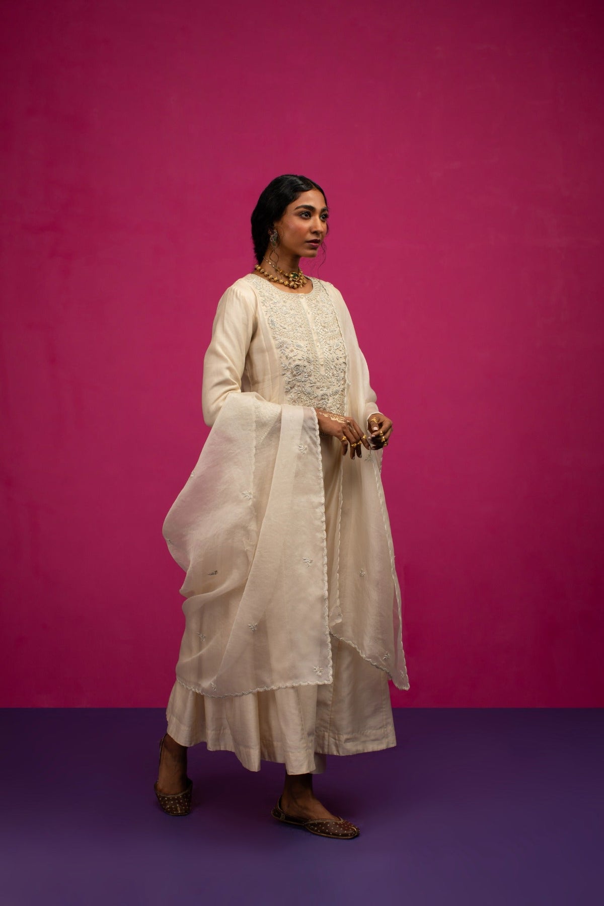 Pearl anarkali