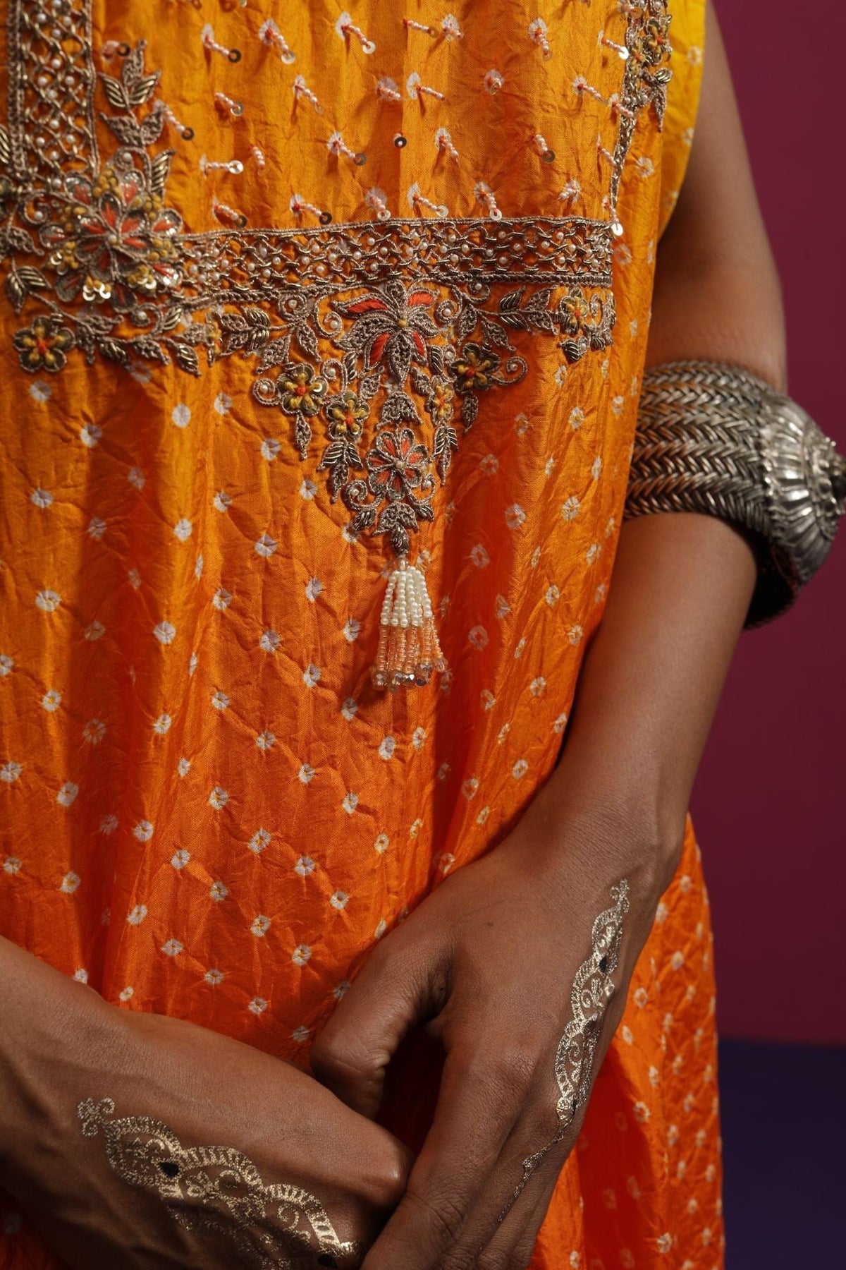 Mangalya ommbre kaftan