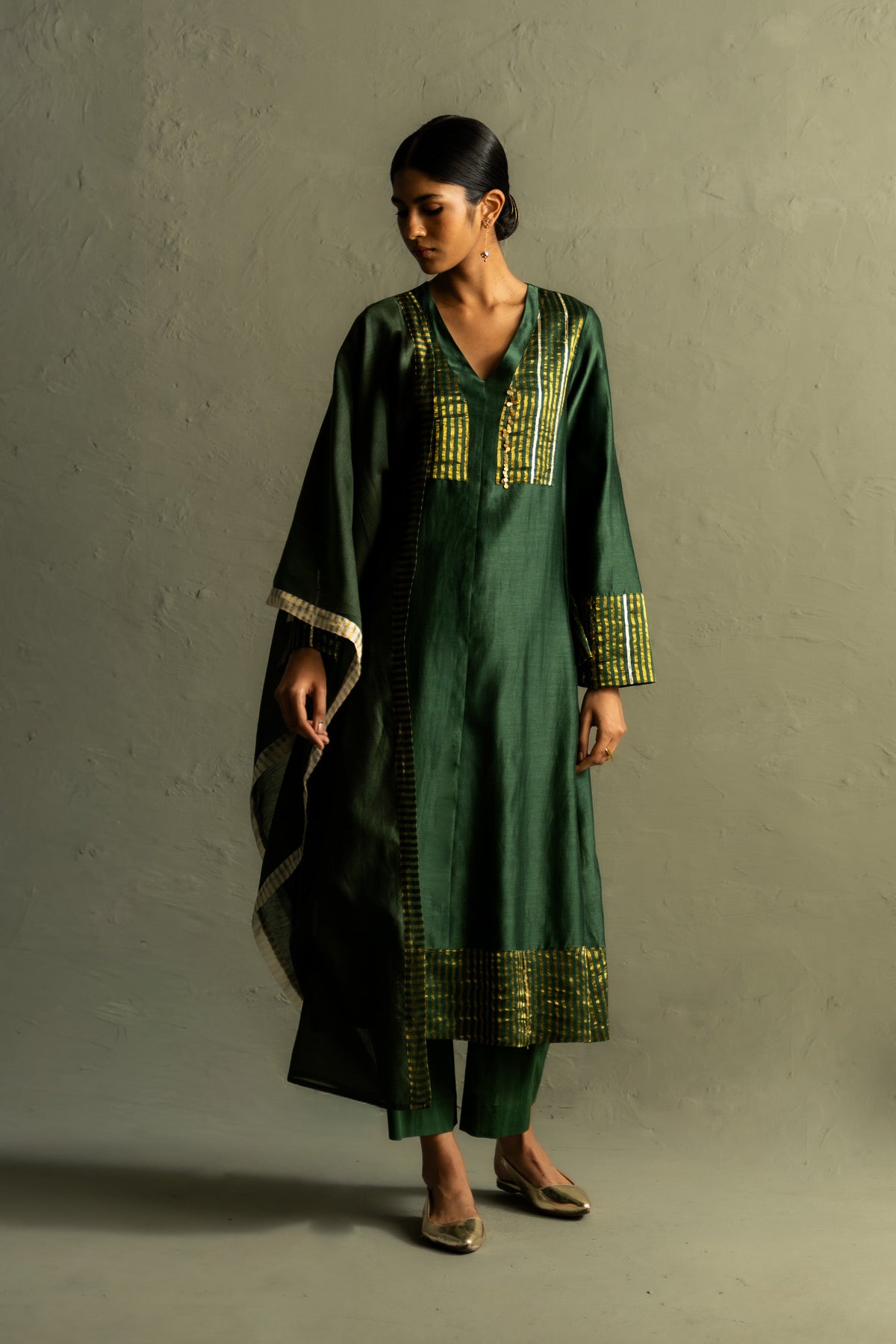 Ojas Flared Kurta Set