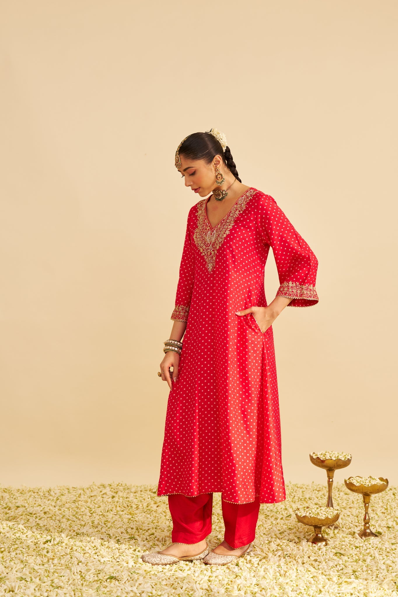 ZALIYAH - LONG CHAUGA WITH SALWAR