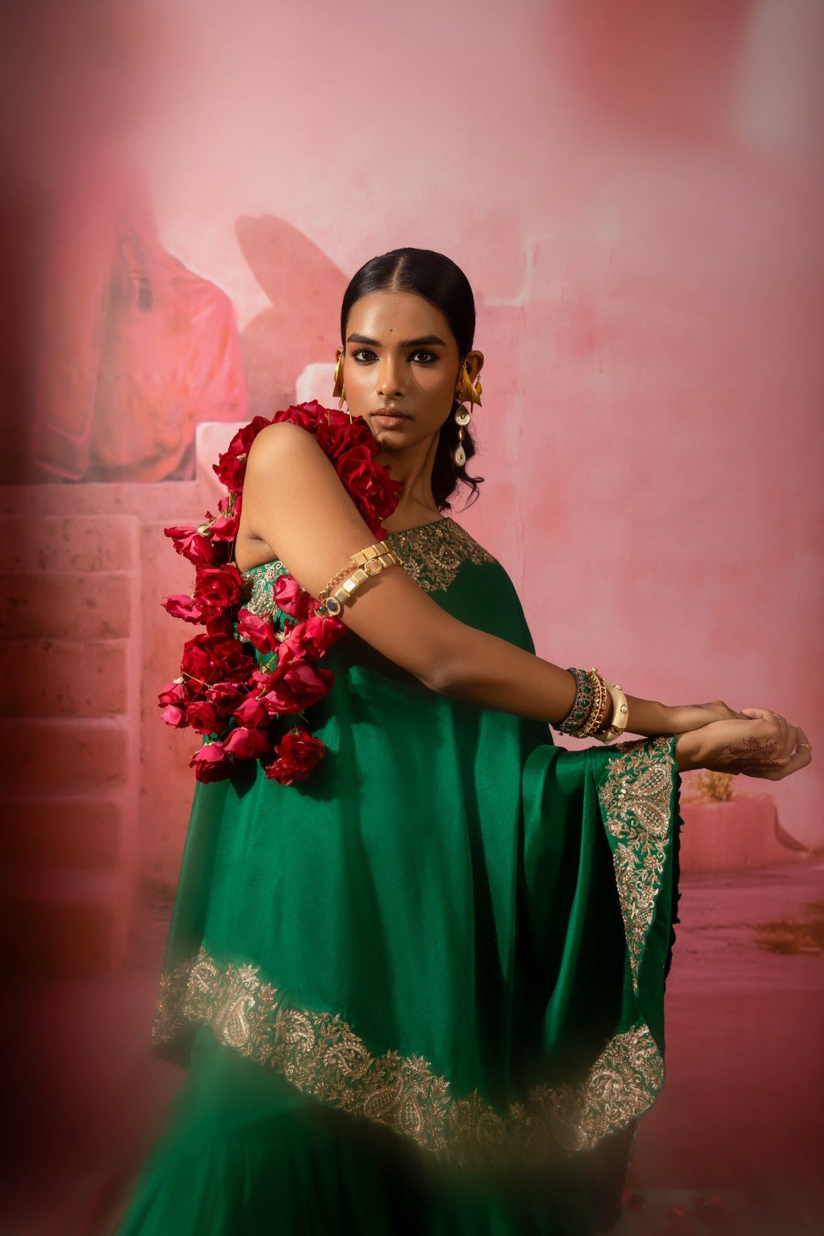 Kairi off shoulder sharara