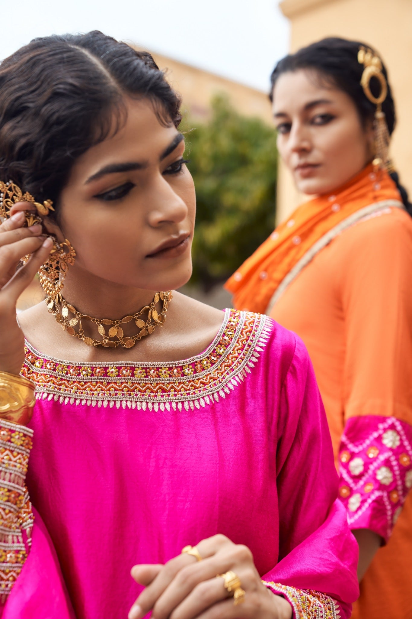 Rani kurta set