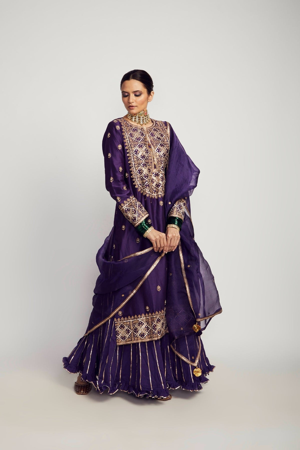 Signature sharara set