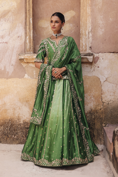 Damini Banarasi Lehenga