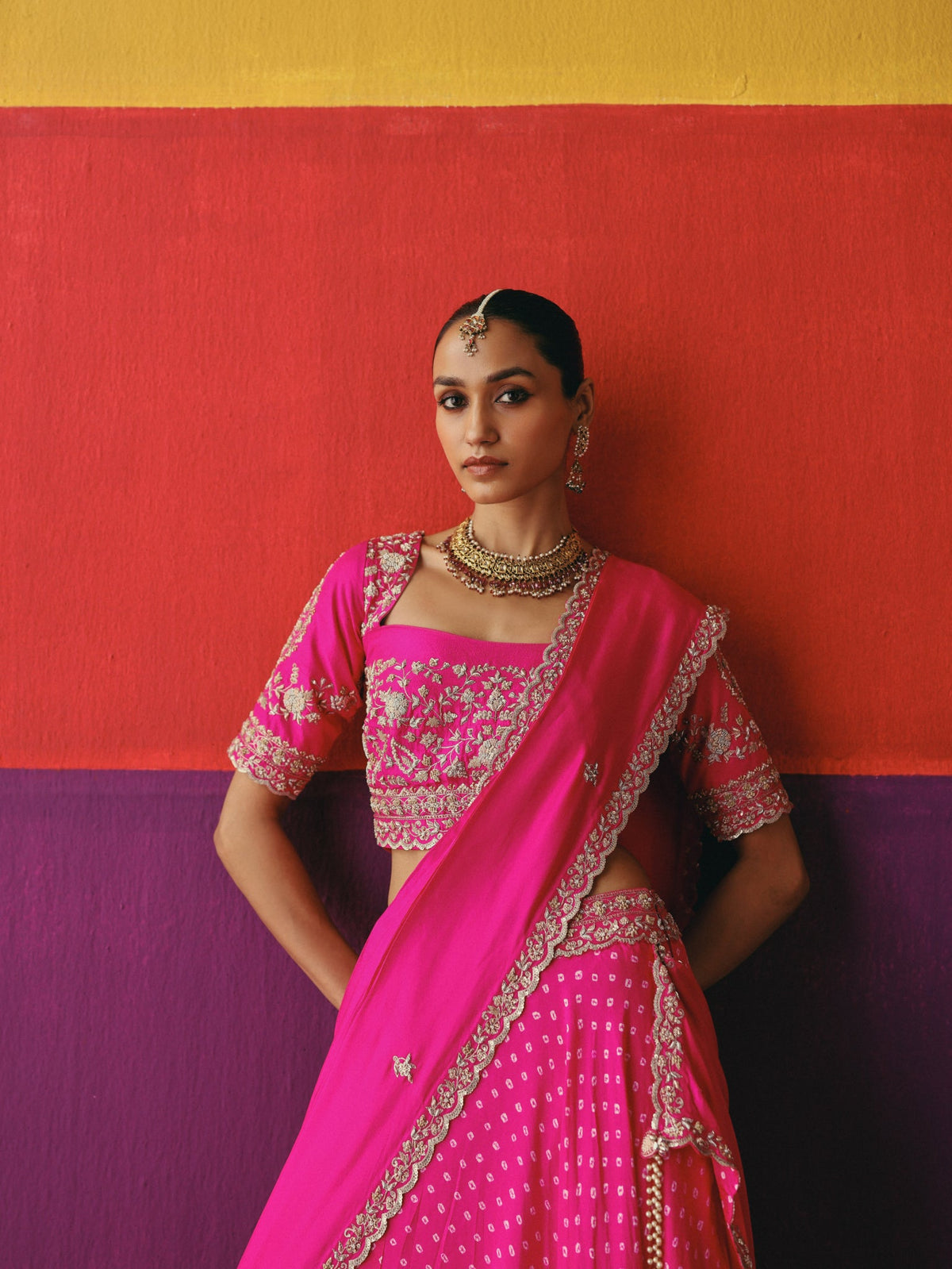 Jhoom lehenga